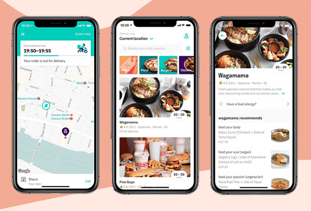 Food deliver app like deliveroo