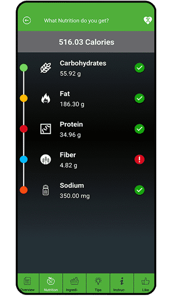 Best Diet Meal Plan App Nutrition Screen