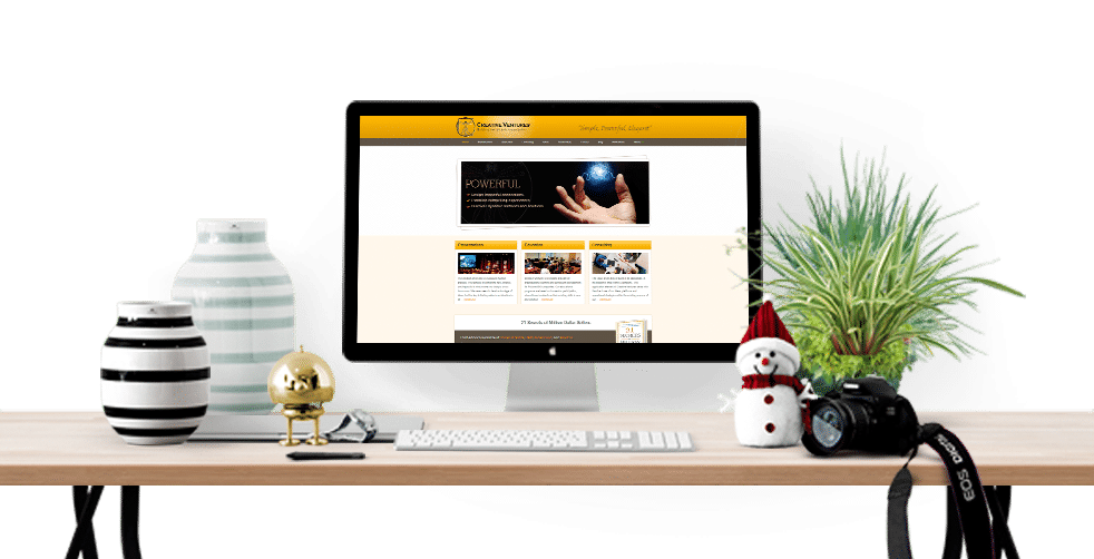 consulting business website development