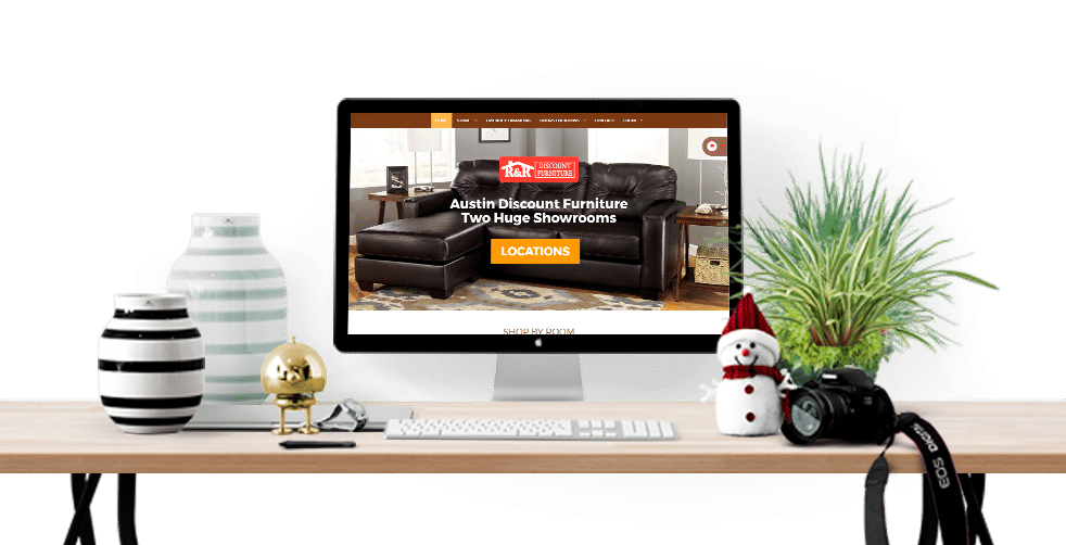 best furniture shop website design solution