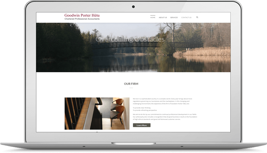 best wordPress Design for accountants