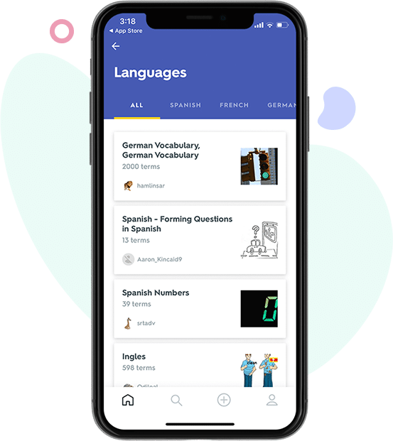 create your own flashcards app