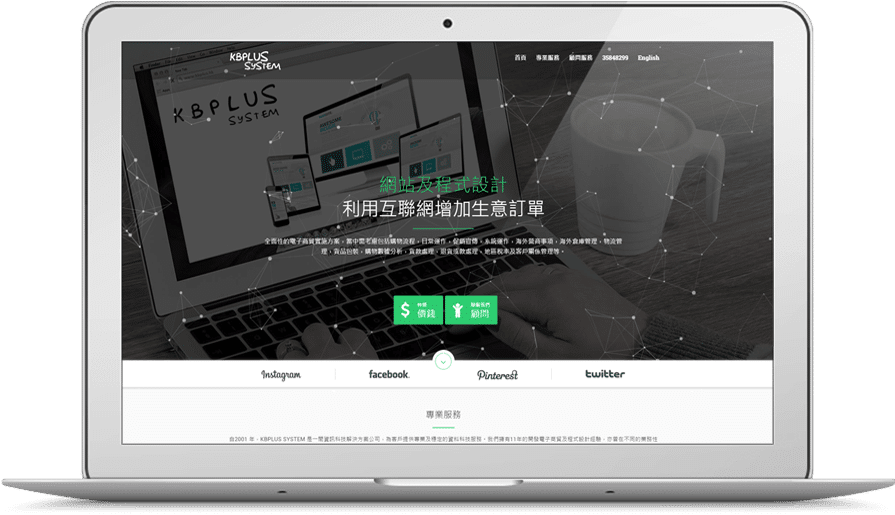 it company & consultant website development