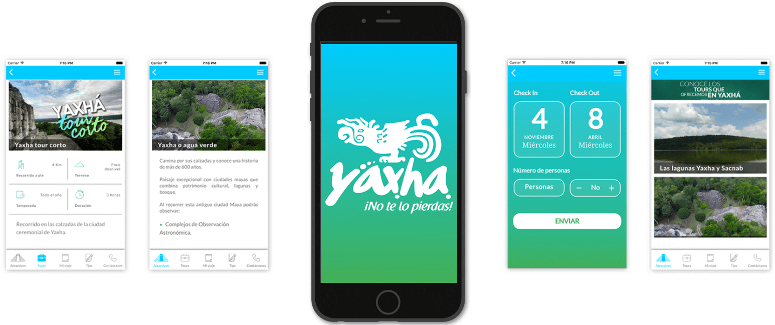 National Parks Guide App Home