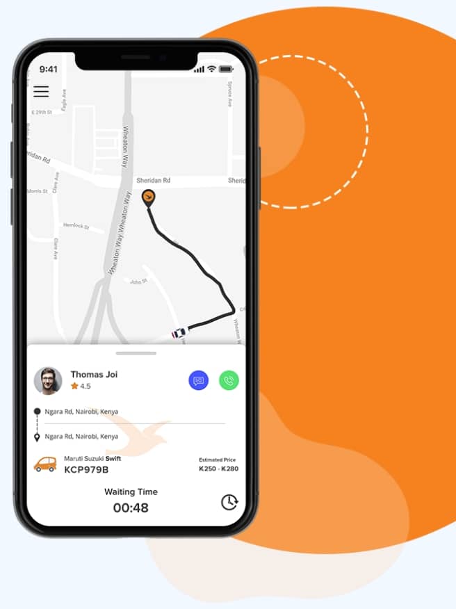 A taxi app in kenya a unique one