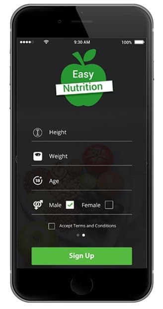 Top Nutrition counter app