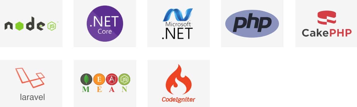 backend technologies stack