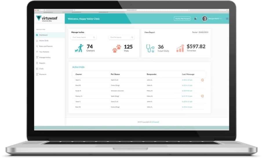 pet care app admin panel