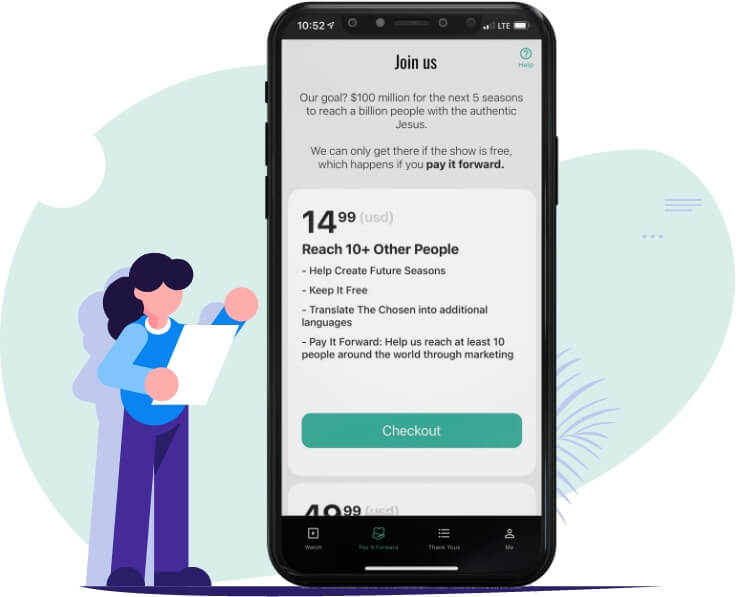 features of the chosen app