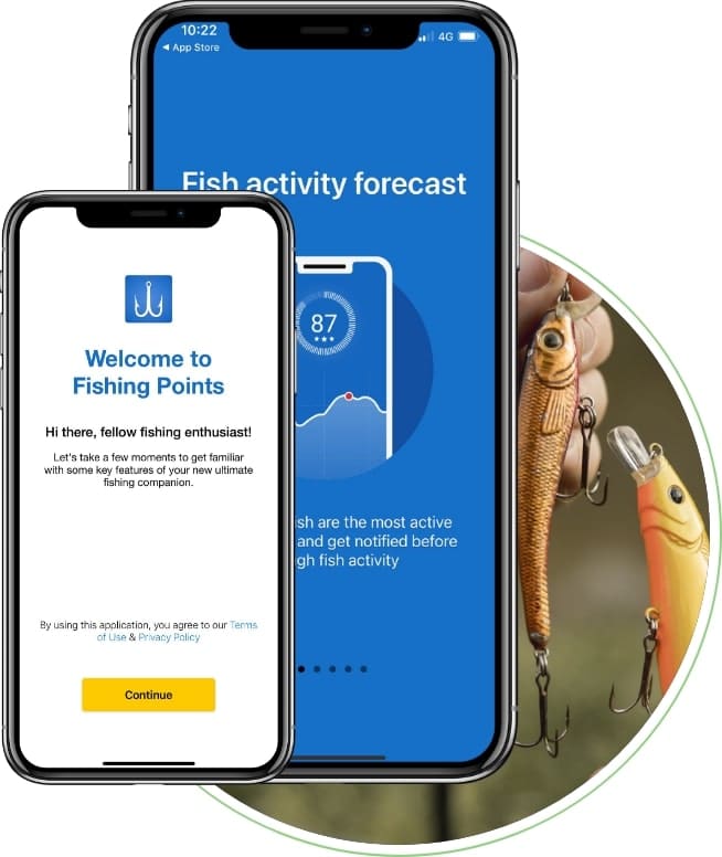 fishing points mobile app