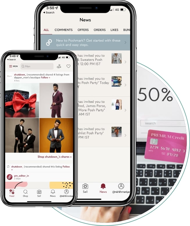 poshmark selling app