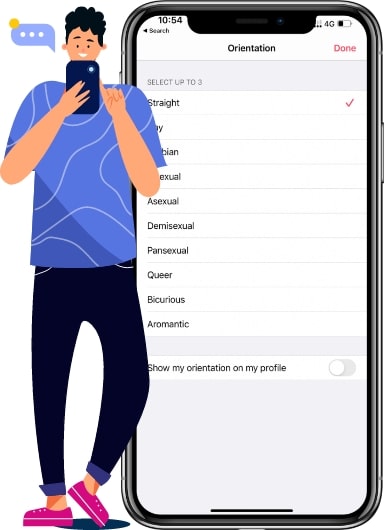 features of the tinder dating app