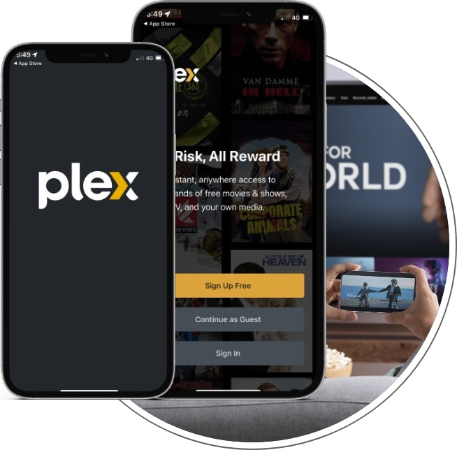 Plex app