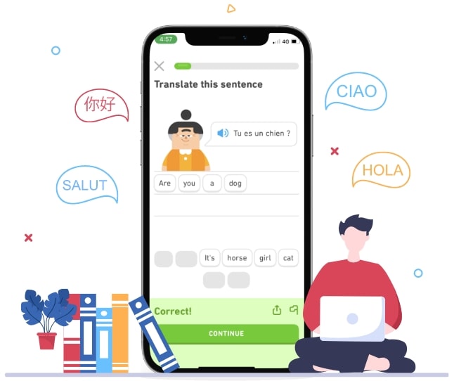 Duolingo App Features