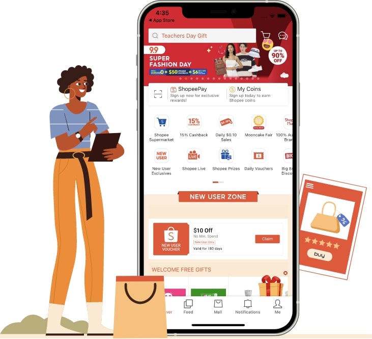 Overview of Shopee App