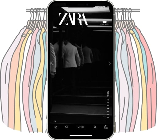 Features of ZARA App