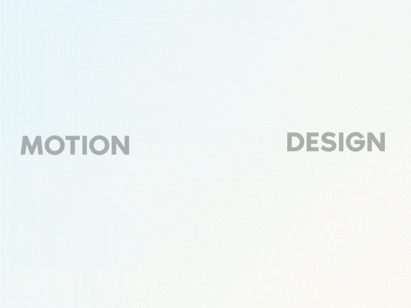 Motion Design