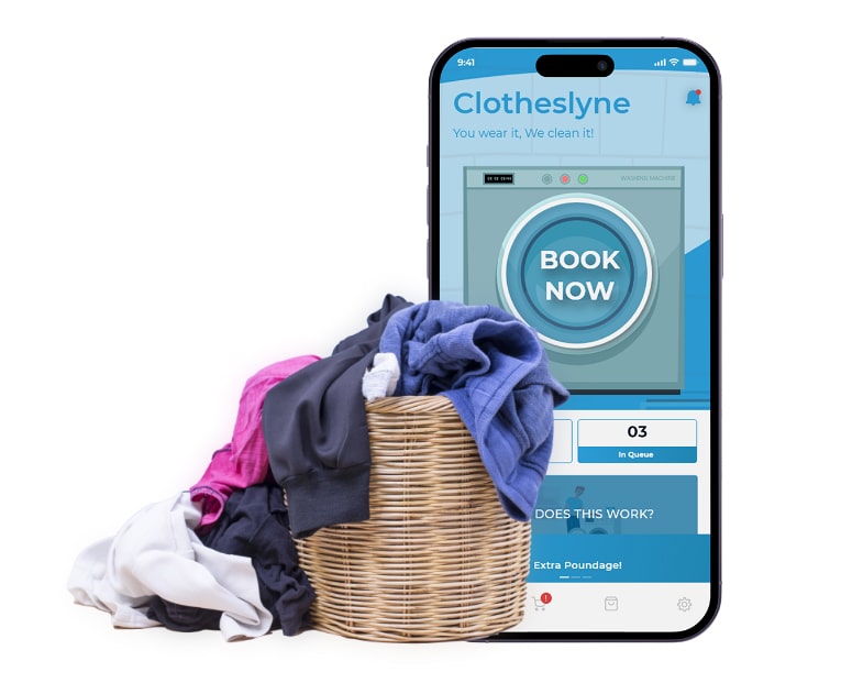 Laundry Delivery Booking Service App