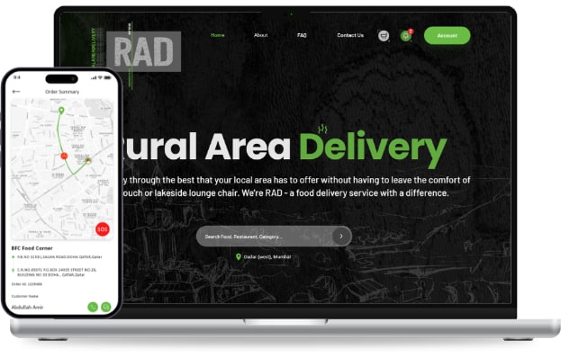 Food delivery App and Website Features for User