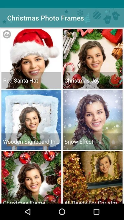Christmas Photo Frame App