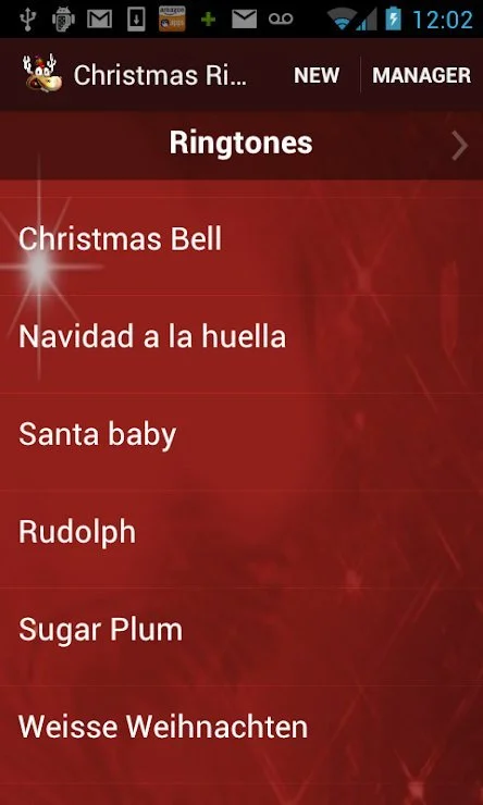 Christmas Ringtone Phone Music App