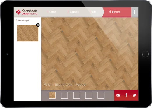 Ceramic Mobile App screen 1