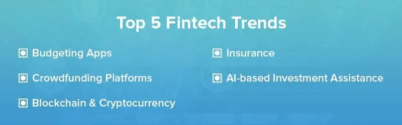 Top 5 Fintech Trends