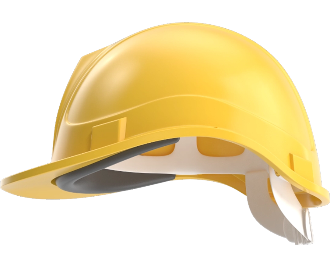 Smart helmet left side view