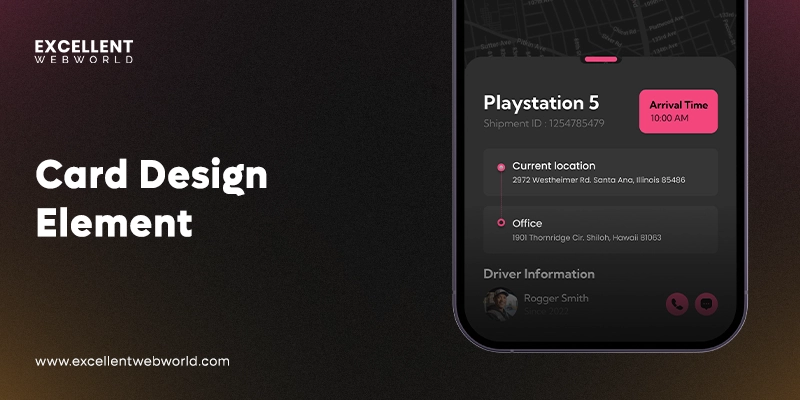 card design elements