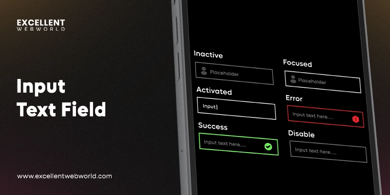 input text field elements