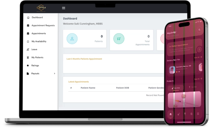 Laptop and Phone layout