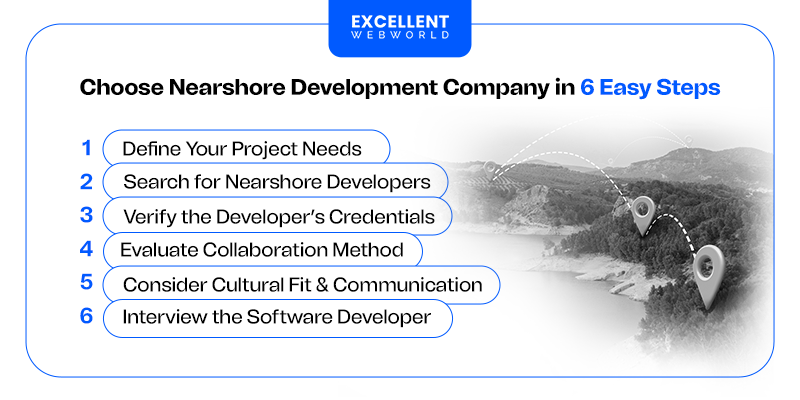 Key Steps to Choose the Best Nearshore Development Company