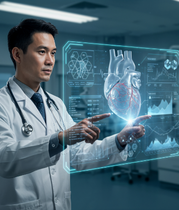 doctor-using-holographic-technology-examine-heart