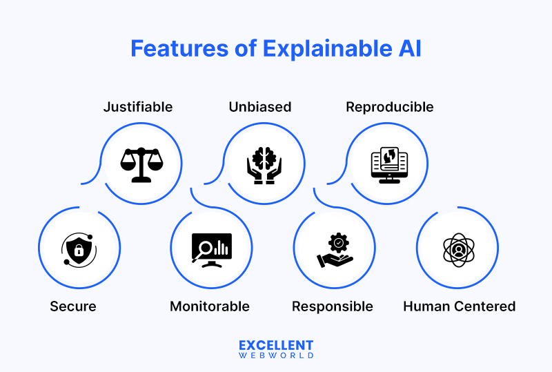 features of explainable ai