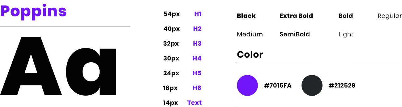 color and typography