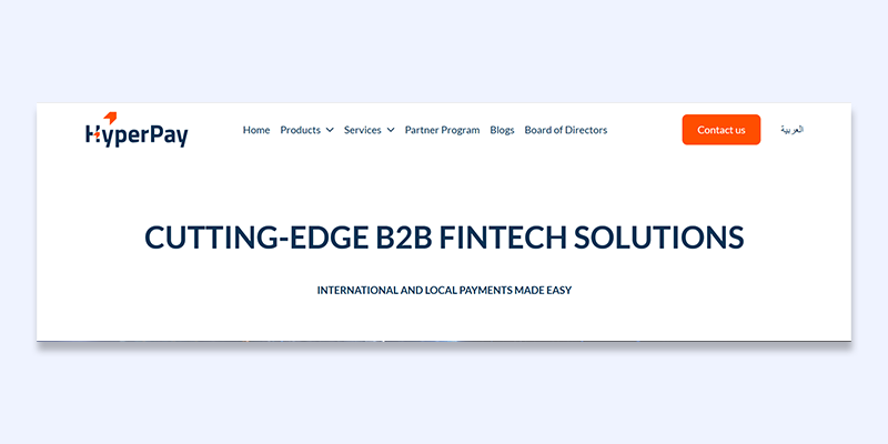 hyperpay payment gateway providers in saudi arabia