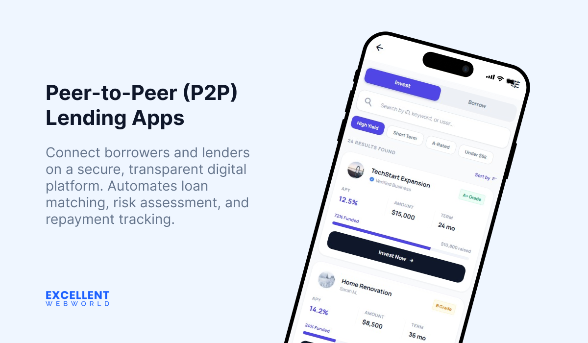 p2p lending app development